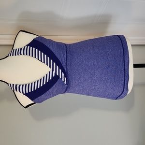 Lululemon racerback tank with front crossover, size 6